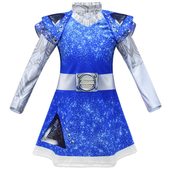 Zombie Cheerleader Outfit for Girls Alien Fancy Addison Costume Dress