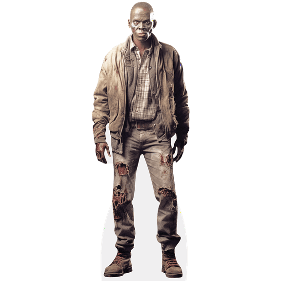 Zombie (Coat) Mini Cardboard Cutout Standee