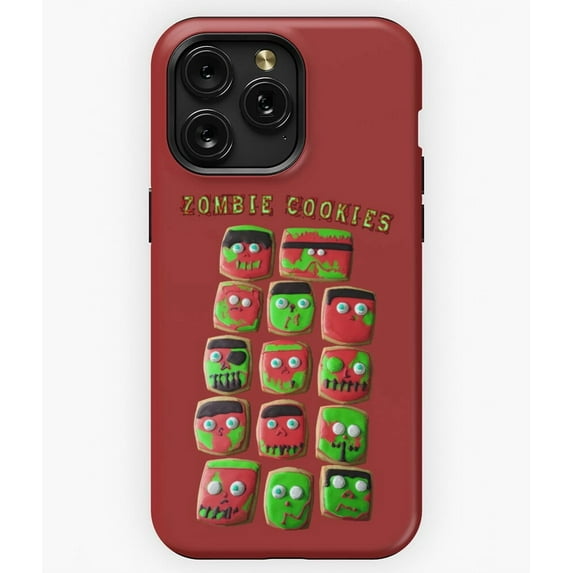 Zombie Cookies Halloween Gift M1092 Phone Case for iPhone 17 16 15 14 13 12 11 Pro Max
