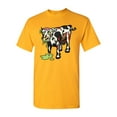 thumbnail image 1 of Zombie Cow Undead Animals Adult DT T-Shirt Tee, 1 of 2