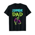 thumbnail image 1 of Zombie Dad Happy Halloween Funny Scary T-Shirt, 1 of 5