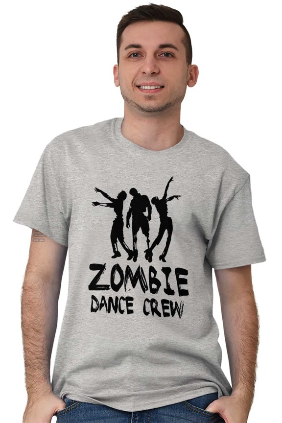 Zombie Dance Crew Walking Apocalypse Men's Graphic T Shirt Tees Brisco Brands L
