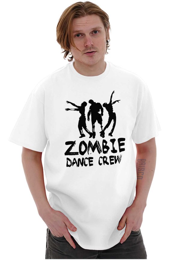 Zombie Dance Crew Walking Apocalypse Men's Graphic T Shirt Tees Brisco Brands X