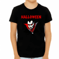 thumbnail image 1 of Zombie Dracula Shirt Halloween Shirts for Boys Evil Dracula Bats Halloween Tshirts Kids Halloween Shirt, 1 of 6