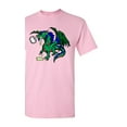 thumbnail image 1 of Zombie Dragon Undead Animals Adult DT T-Shirt Tee, 1 of 2