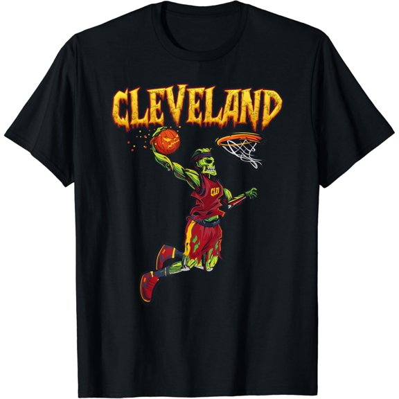 Zombie Dunk Player Pumpkin Ball T-Shirt