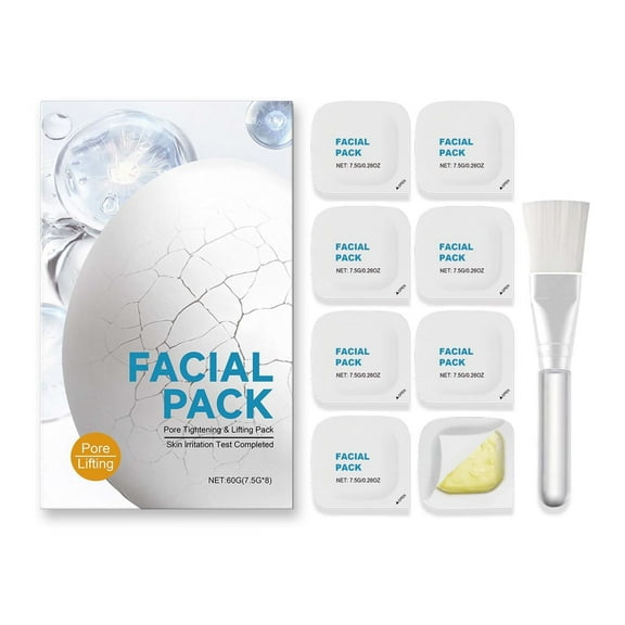 Zombie Facial Mask, Hydrating Skincare Face Mask, Pore Tightening & Lifting Deep Cleansing Clay Mud Mask