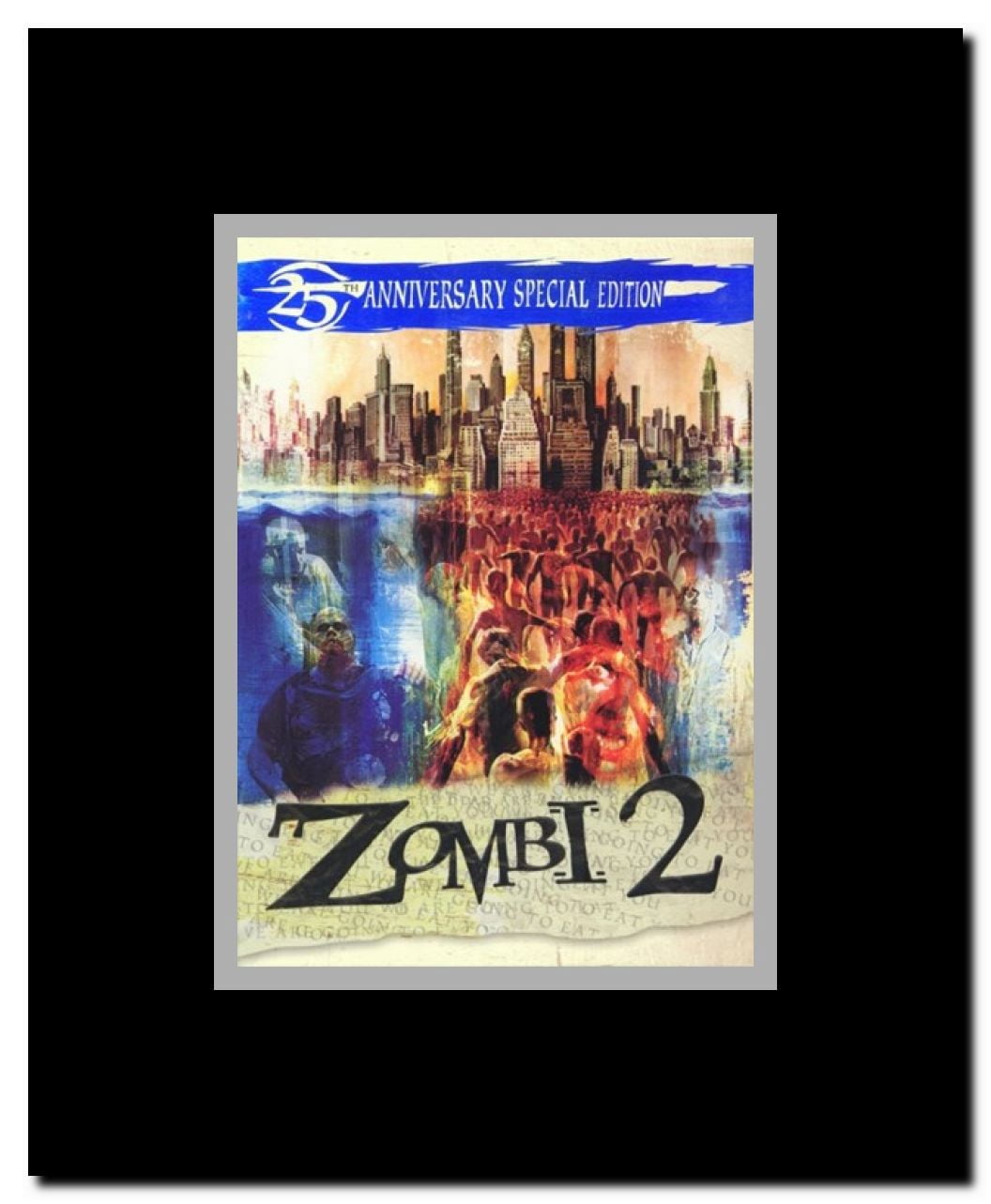 Zombie Framed Movie Poster