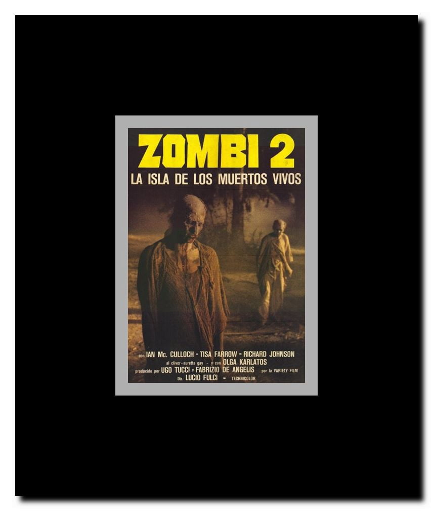 Zombie Framed Movie Poster