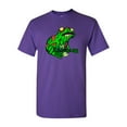 thumbnail image 1 of Zombie Frog Undead Animals Adult DT T-Shirt Tee, 1 of 2