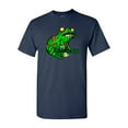 thumbnail image 1 of Zombie Frog Undead Animals Adult DT T-Shirt Tee, 1 of 2