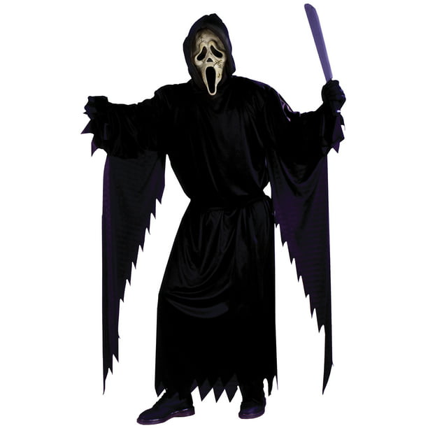 Zombie Ghost Face Teen Halloween Costume - Walmart.com