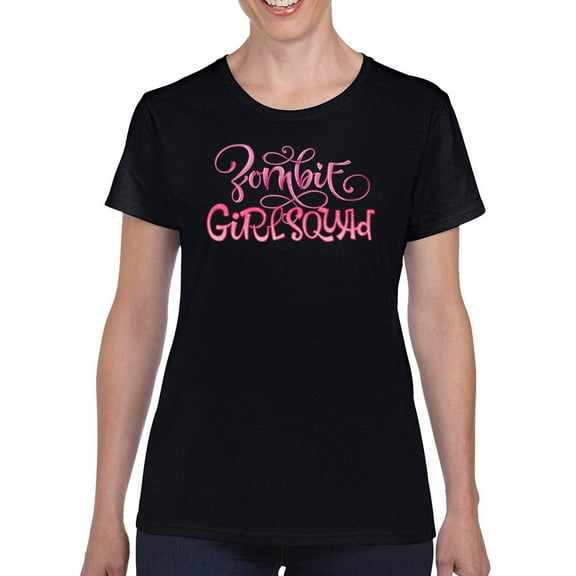 Zombie Girl Squad T-Shirt Women -Image by Shutterstock, Female Medium