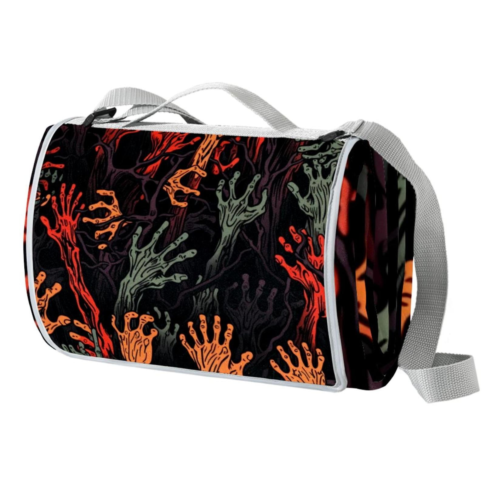 Zombie Hand Canvas Beach Blanket: Durable Picnic Mat for Outdoor, Sand ...
