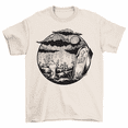 thumbnail image 1 of Zombie Hand Cemetery Haunted Spirit Spooky Halloween T-Shirt Men Women, 1 of 2