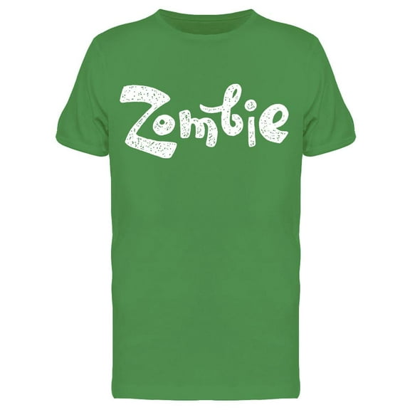 Zombie Hand Drawn Design Tee Men's -Image by Shutterstock