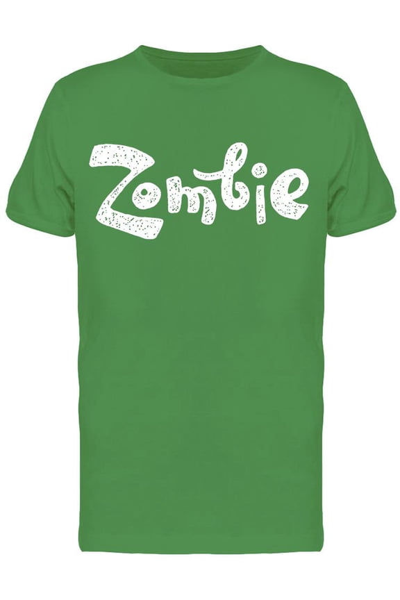 Zombie Hand Drawn Design Tee Men's -Image by Shutterstock