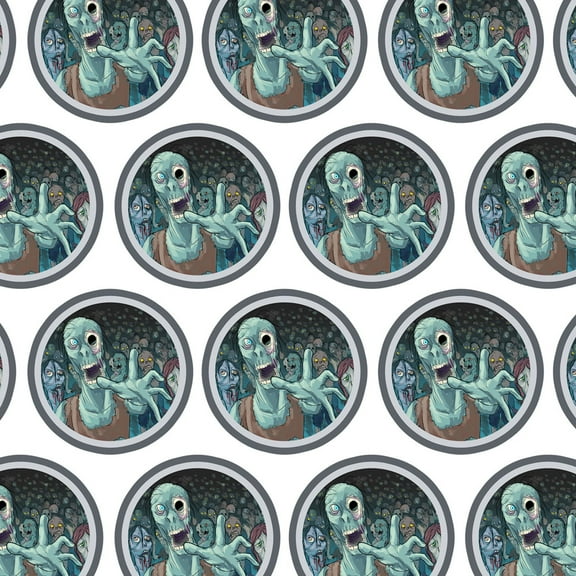 Zombie Horde Swarm Undead Premium Gift Wrap Wrapping Paper Roll