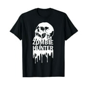 Zombie Hunter Halloween Shirt Cute Skull blood Hunting Gift T-Shirt