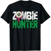 Zombie Hunter Halloween Shirt Cute with an Eye Hunting Gift T-Shirt