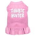 thumbnail image 1 of Halloween Pet Dog  Cat Dress Screen Printed, "Zombie Hunter", 1 of 11