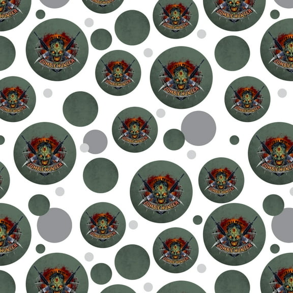 Zombie Hunter Undead Rifles Premium Gift Wrap Wrapping Paper Roll