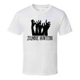 thumbnail image 1 of Zombie Hunters Halloween Tee Cool Fall T-shirt Holiday Novelty T Shirt, 1 of 1