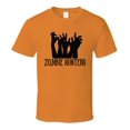 thumbnail image 1 of Zombie Hunters Halloween Tee Cool Fall T-shirt Holiday Novelty T Shirt, 1 of 1
