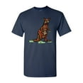 thumbnail image 1 of Zombie Kangaroo Undead Animals Adult DT T-Shirt Tee, 1 of 2