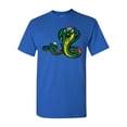 thumbnail image 1 of Zombie King Cobra Snake Undead Animals Adult DT T-Shirt Tee, 1 of 2