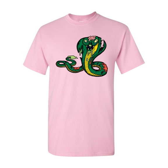 Zombie King Cobra Snake Undead Animals Adult DT T-Shirt Tee