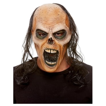 Zombie Latex Mask Adult Brown Latex main image 0
