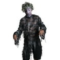 thumbnail image 1 of Adult Fabric Zombie Male Mask with Attached Wig, 1 of 1