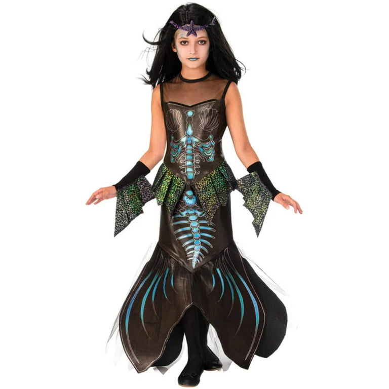 Zombie Mermaid Costume for Kids Zombie Mermaid Costume for Kids