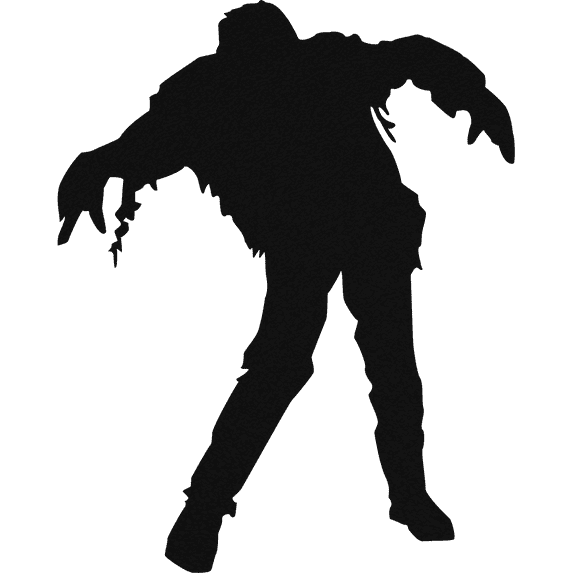 Zombie - Metal Wall Art