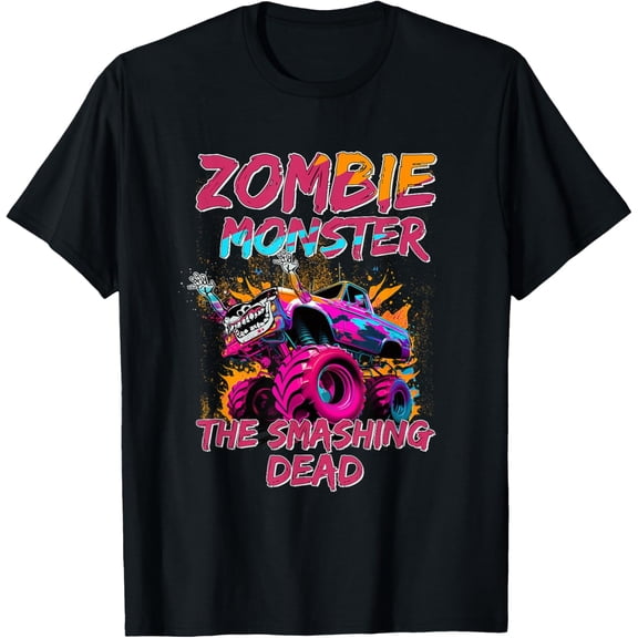 Zombie Monster Truck The Smashing Dead T-Shirt
