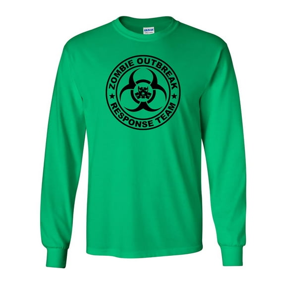 Zombie Outbreak Response Team Adult Long Sleeve T-shirt