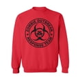 thumbnail image 1 of Zombie Outbreak Response Team Crewneck Sweatshirt, 1 of 3