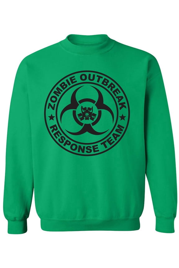 Zombie Outbreak Response Team Crewneck Sweatshirt