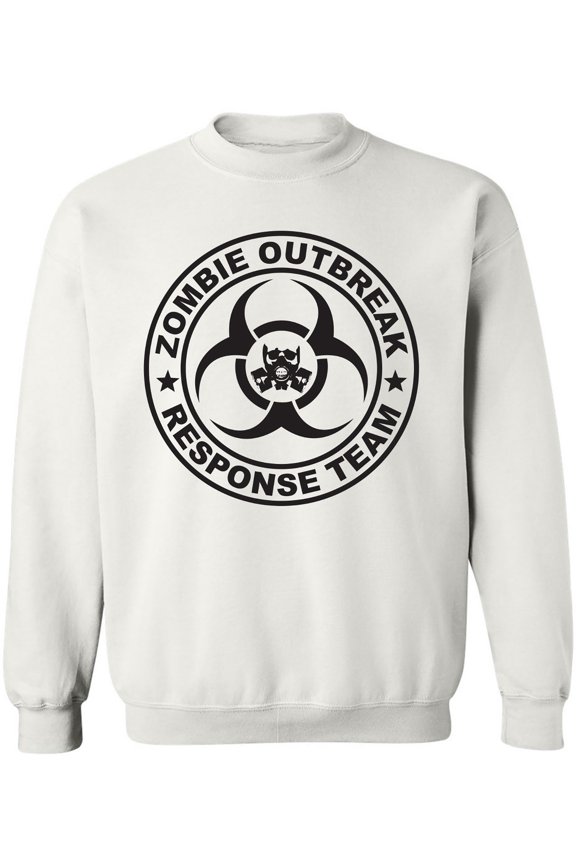 Zombie Outbreak Response Team Crewneck Sweatshirt