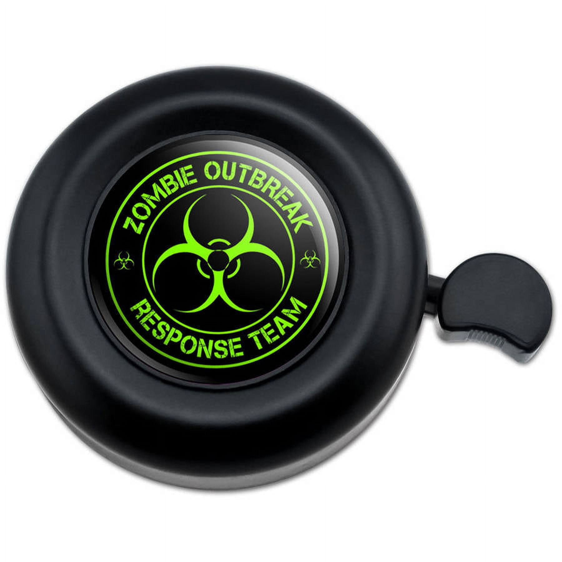 Zombie Outbreak Response Team Green Bicycle Handlebar Bike Bell ...