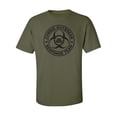 thumbnail image 1 of Zombie Outbreak Response Team Short Sleeve T-Shirt in Military Green, 1 of 4