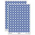 thumbnail image 1 of Zombie Outbreak Response Team Skull 200+ Round Stickers - Dark Blue - Matte Finish - 0.50" Size, 1 of 3