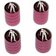 thumbnail image 1 of Zombie Outbreak Response Team Zombie Hunter Tire Rim Wheel Aluminum Valve Stem Caps, Multiple Colors, 1 of 1