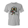 thumbnail image 1 of Zombie Owl Undead Animals Adult DT T-Shirt Tee, 1 of 2