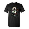 thumbnail image 1 of Zombie Panda Undead Animals Adult DT T-Shirt Tee, 1 of 2