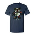 thumbnail image 1 of Zombie Panda Undead Animals Adult DT T-Shirt Tee, 1 of 2
