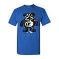 thumbnail image 1 of Zombie Panda Undead Animals Adult DT T-Shirt Tee, 1 of 2