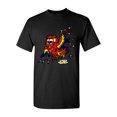 thumbnail image 1 of Zombie Parrot Undead Animals Adult DT T-Shirt Tee, 1 of 2
