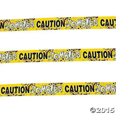 Zombie Party Caution Tape - Party Decor - 1 Piece